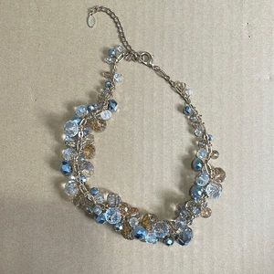 Chunky acrylic bead necklace